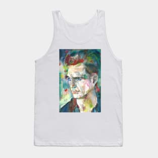 JACK KEROUAC watercolor portrait .5 Tank Top